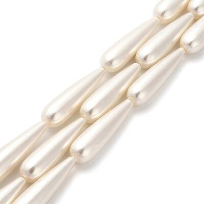 Electroplate Shell Pearl Beads Strands