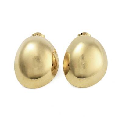 Ion Plating(IP) 304 Stainless Steel Stud Earrings for Women