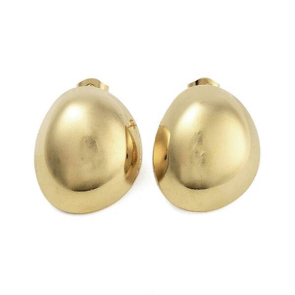 Ion Plating(IP) 304 Stainless Steel Stud Earrings for Women