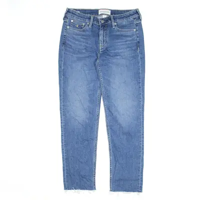 CALVIN KLEIN JEANS Jeans Blue Denim Slim Straight Womens W28 L26