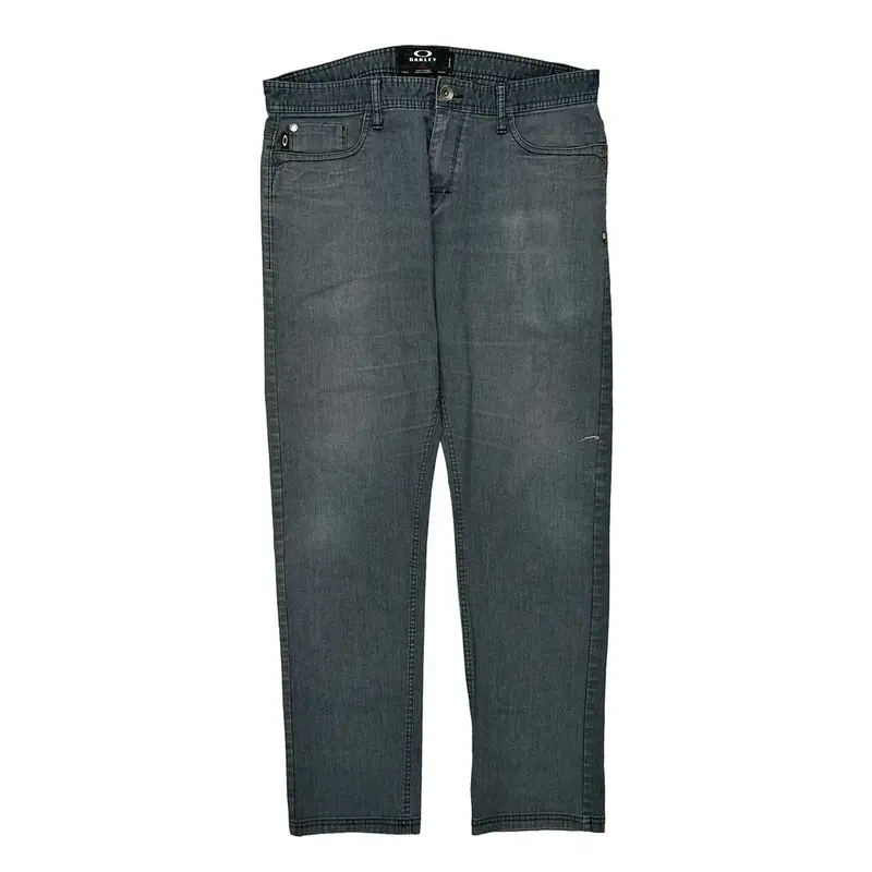Oakley Slim Fit Jeans - 34W 31L Grey Cotton Blend