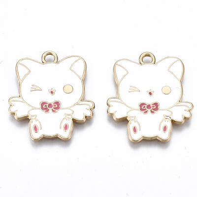 Eco-Friendly Alloy Enamel Pendants