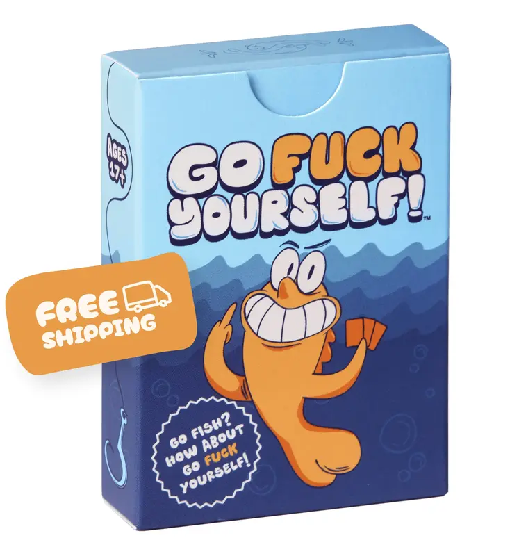 Go F*** Yourself Adult Card Game - Hilarious Party Game for 3-10 Players - Quick Easy Setup - Perfect Stocking Stuffer - Made...