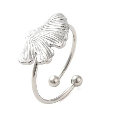 Non-Tarnish 304 Stainless Steel Open Cuff Ring