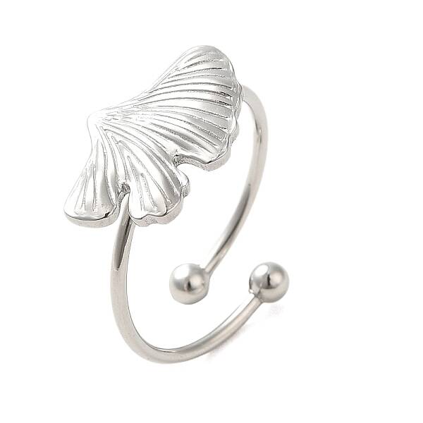 Non-Tarnish 304 Stainless Steel Open Cuff Ring