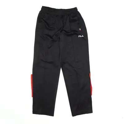 FILA Italy Track Pants Black Straight Mens M W26 L27