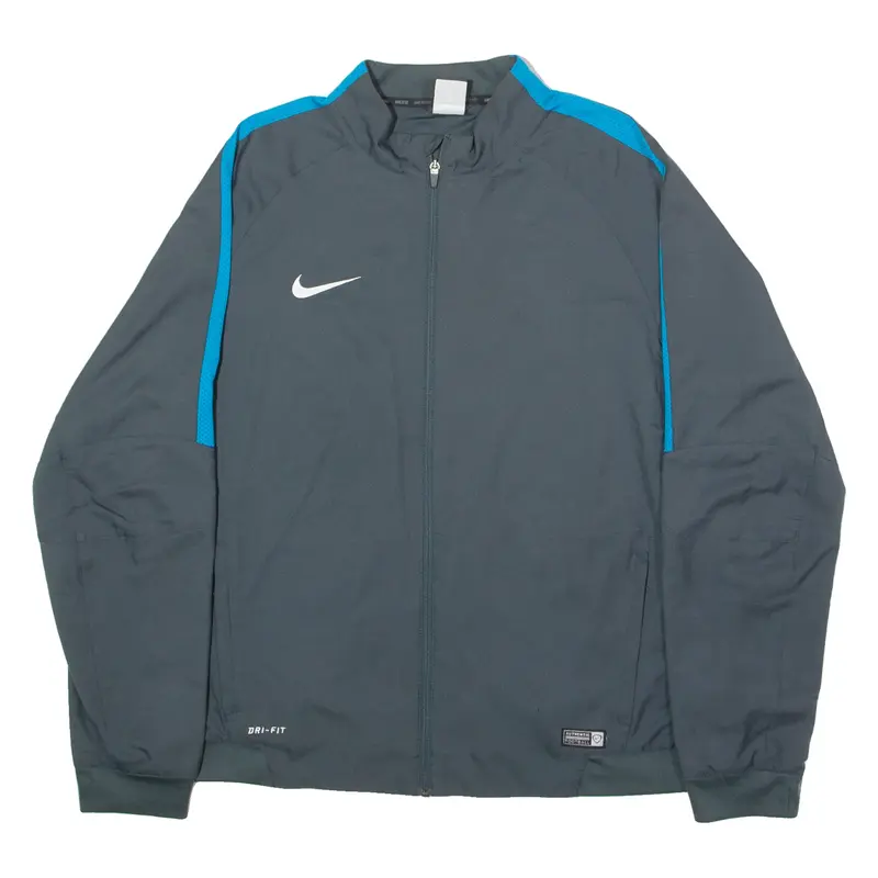 NIKE Mens Track Jacket Grey XL