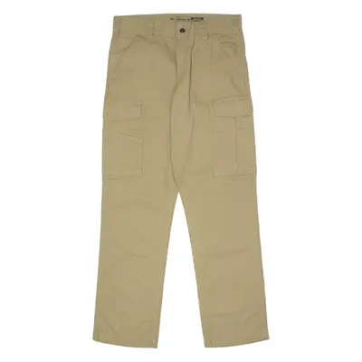 CARHARTT Cargo Workwear Mens Canvas Trousers Beige Relaxed Straight W31 L30