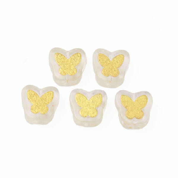 Electroplate Transparent Handmade Lampwork Beads