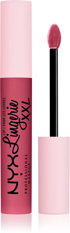 NYX Professional Makeup Lingerie XXL liquid lipstick with matte finish color 15 - Pushd up 4 ml