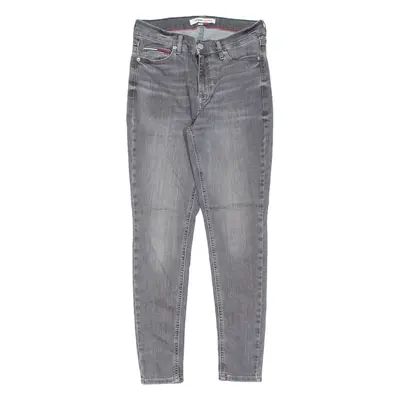 TOMMY HILFIGER Womens Jeans Grey Slim Skinny W30 L28