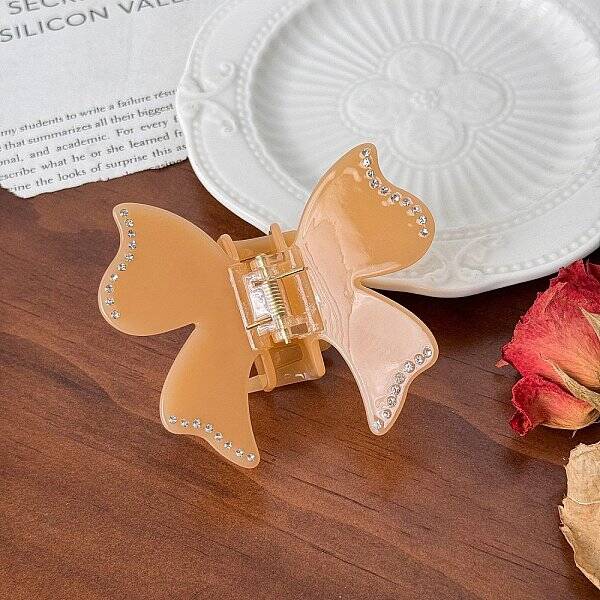 Cellulose Acetate & Iron Claw Hair Clips