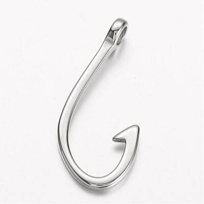 Tarnish Resistant 304 Stainless Steel Hook Clasps