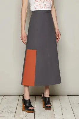 Huberta Skirt (Slate) | size: M