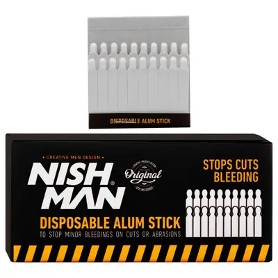Single-use alum stick Nishman 24x20mm
