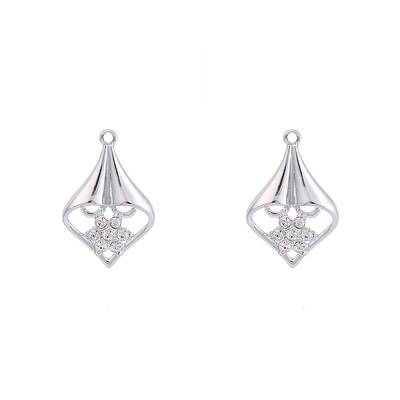 Tibetan Style Alloy Rhinestone Pendants
