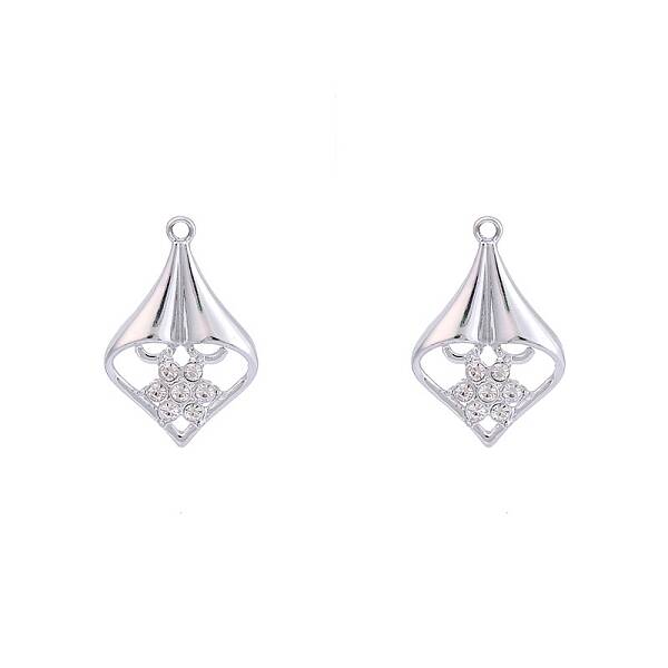 Tibetan Style Alloy Rhinestone Pendants