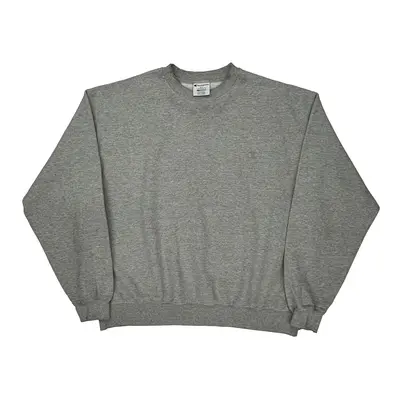 Champion Sweatshirt - 2XL Grey Cotton Blend