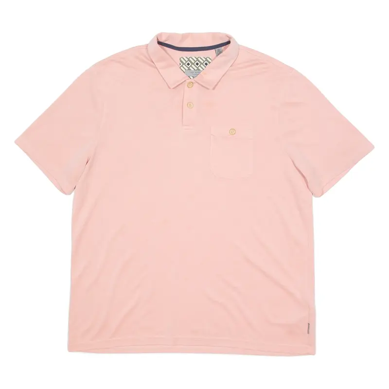 TED BAKER Mens Polo Shirt Pink L