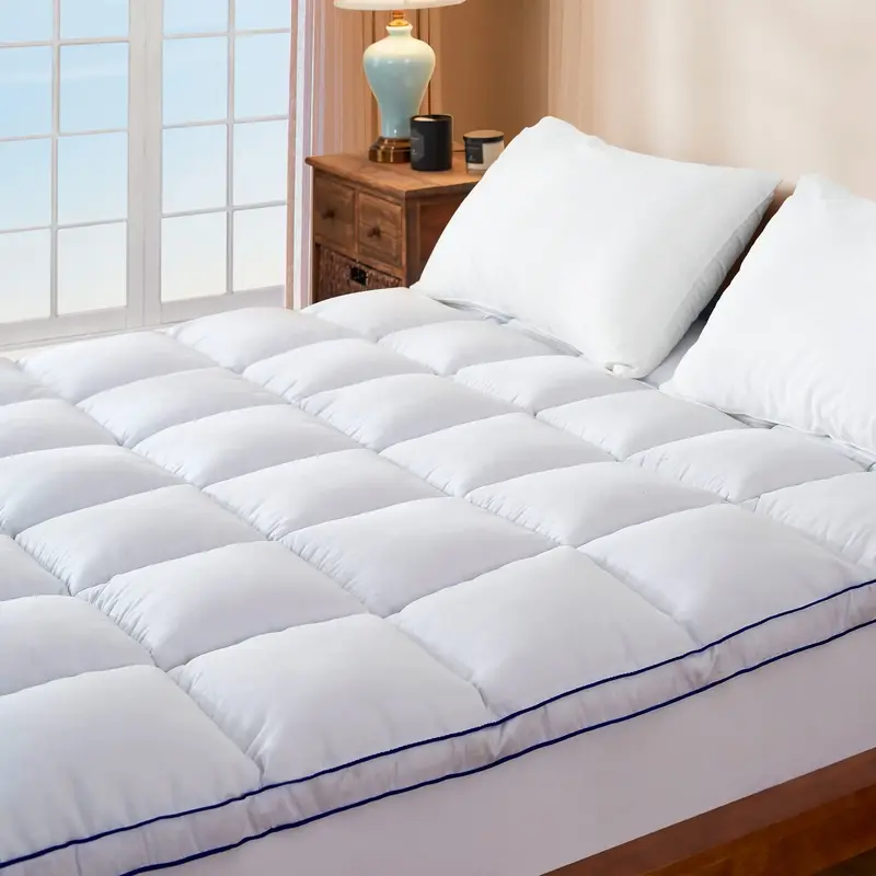 Dyfun Mattress Pad Extra Thick Mattress Topper with 8-21\