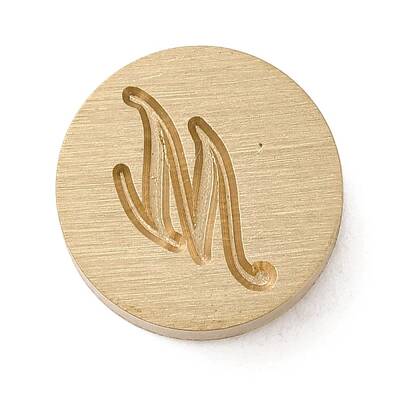Golden Tone Brass Letter Stamps