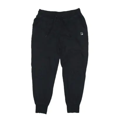FILA Joggers Black Tapered Mens M W30 L27