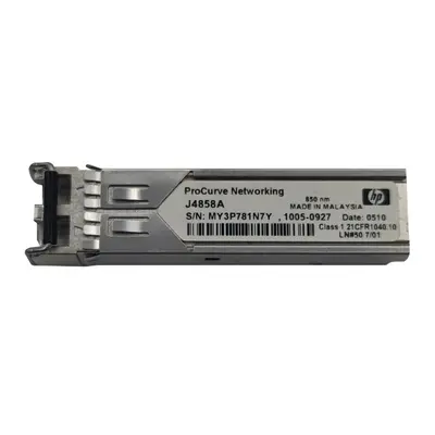 HP J4858A | ProCurve X121 1Gb/s 1000Base-SX Multi-Mode Fibre 850nm 550m Duplex LC Connector SFP (mini-GBIC) Transceiver Modul...