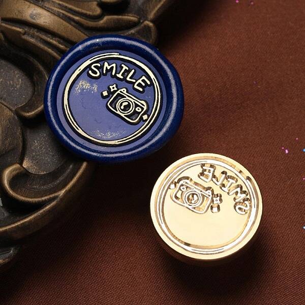 Smile Wax Seal Brass Stamp Heads