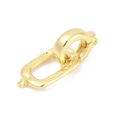 Brass Fold Over Clasps