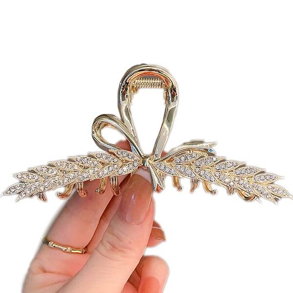 Metal Rhinestone Claw Hair Clips