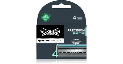 Wilkinson sword Quattro Titanium Sensitive (4 pieces) - Replacement heads