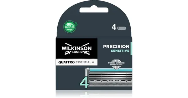 Wilkinson sword Quattro Titanium Sensitive (4 pieces) - Replacement heads