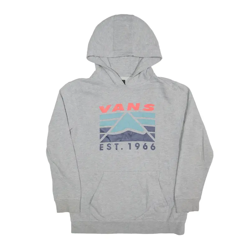 VANS Hoodie Grey Pullover Boys XL