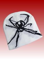 2024 New Trendy Spider Web Beanie Hat for Men & Women, Casual Street Trendy Warm Knit Fitted Y2k Beanies Hat for Fall & Winte...