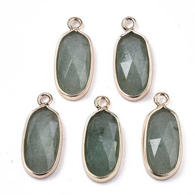 Natural Green Aventurine Pendants