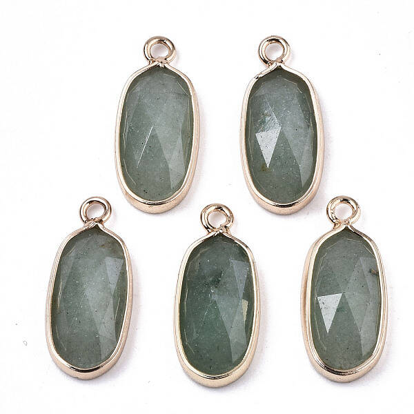 Natural Green Aventurine Pendants