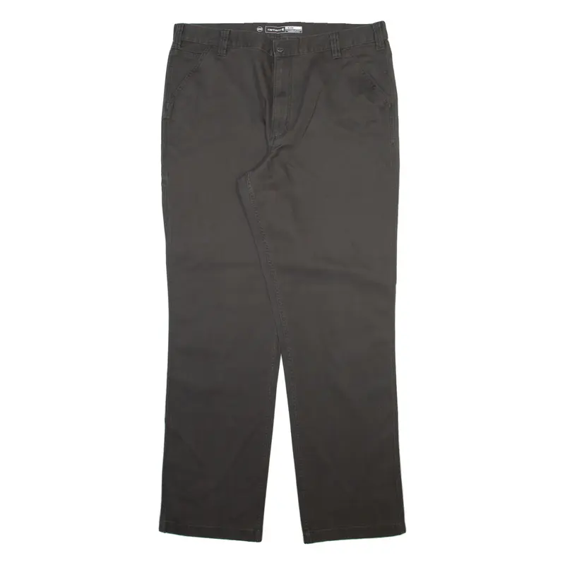 CARHARTT Mens Trousers Grey Relaxed Straight W40 L36
