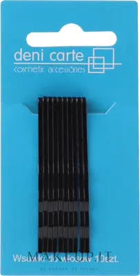 Deni Carte - hair clips, available in different colors Black