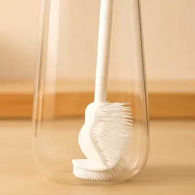 360° Silicone Bottle Cleaning Brush with Long Handle – Soft Bristle Cup Cleaner for Baby Bottles, Sports Bottles, Hydro Fl...