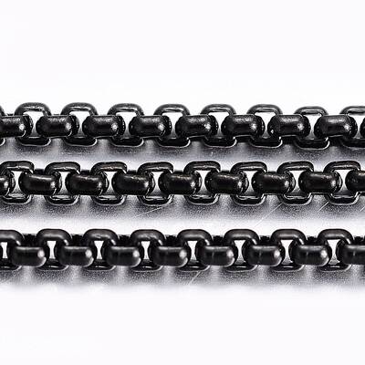 304 Stainless Steel Venetian Chains/Box Chains
