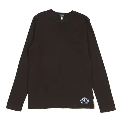 Armani Jeans Jumper - Medium Brown Cotton | Size: medium
