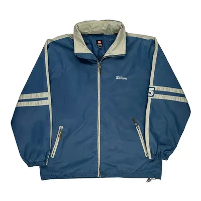 Wilson Track Jacket - XL Blue Polyester