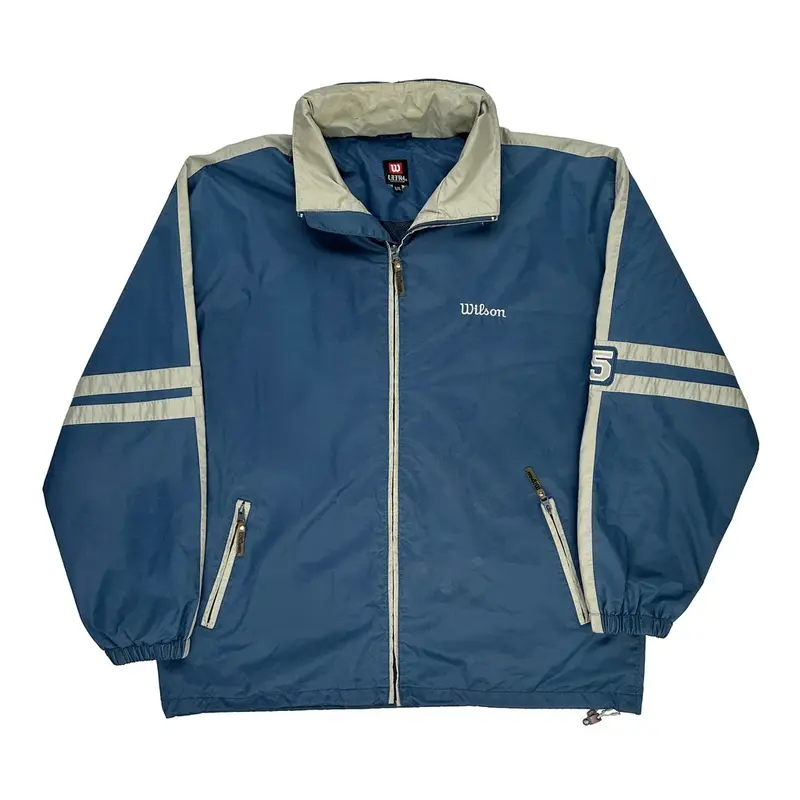 Wilson Track Jacket - XL Blue Polyester