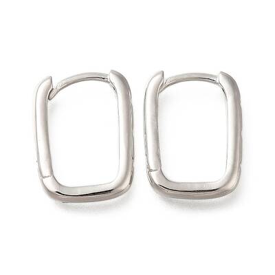 925 Sterling Silver Hoop Earrings