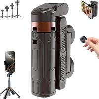Portable Selfie Stick, 360° Rotatable Mini Tripod with Detachable Remote, Selfie Stick Tripod for Selfies, Vlogs, Landscape ...