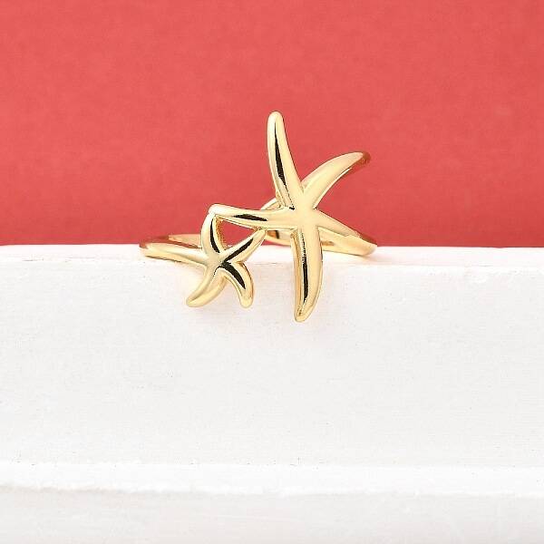 Brass Cuff Rings for Women