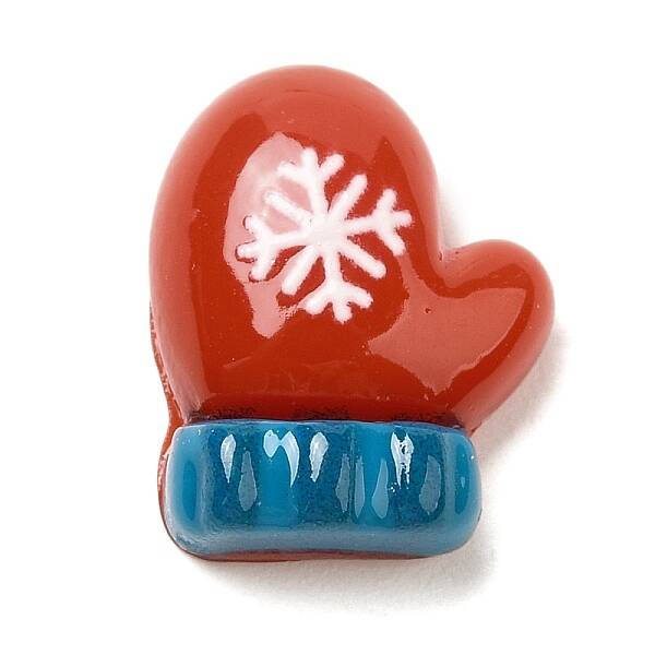 Christmas Theme Opaque Resin Cabochons