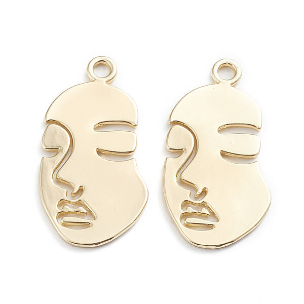 Alloy Open Back Bezel Pendants