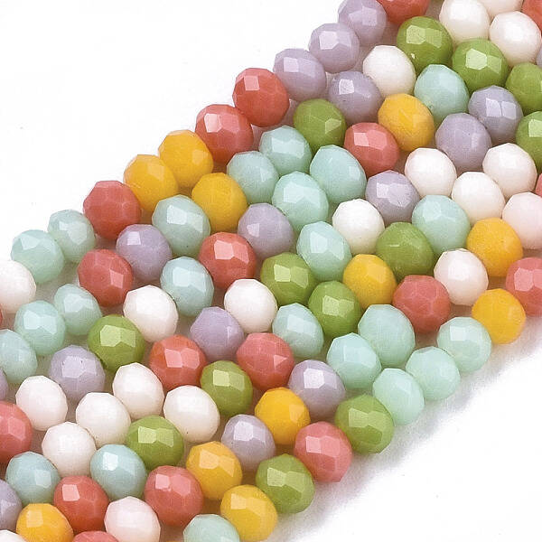 Opaque Glass Beads Strands