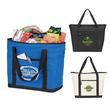 20 Promotional Jumbo Cooler Tote - 48 Can Capacity
